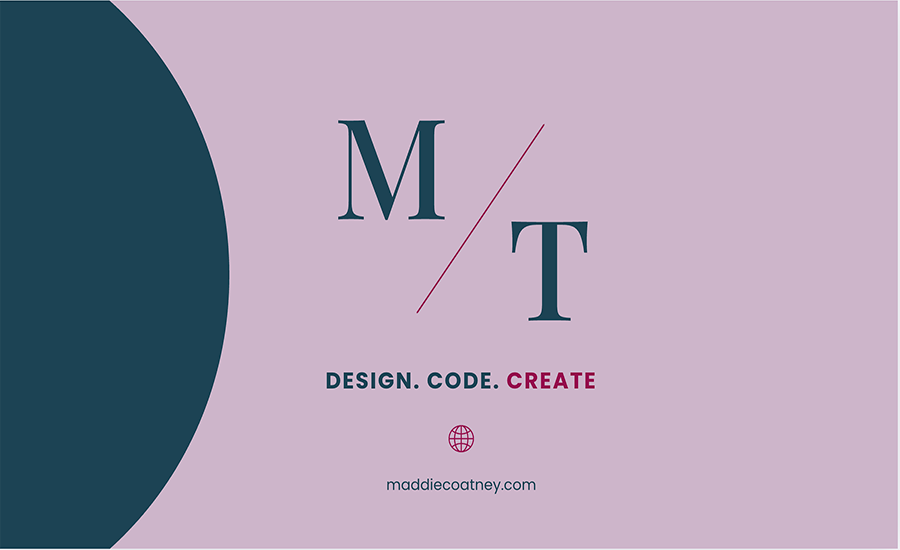Business card back